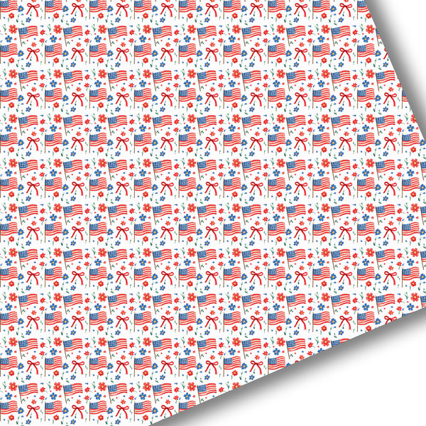 Floral Freedom Premium Faux Leather