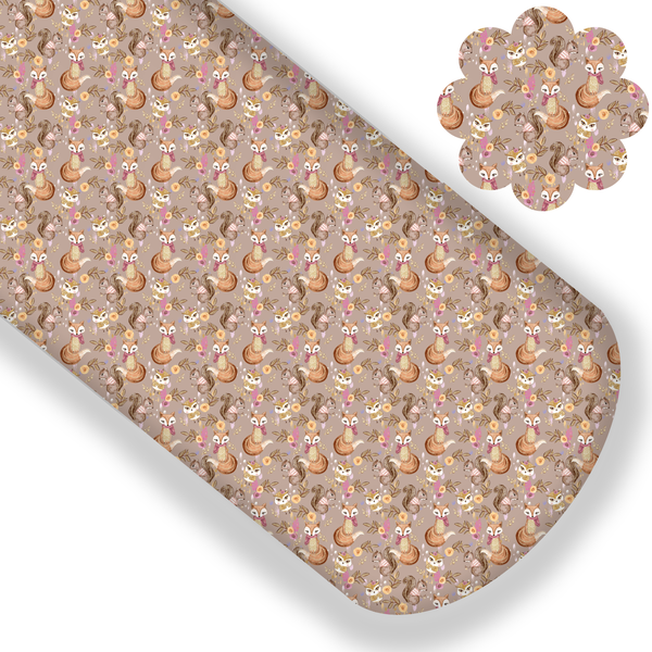 **READY TO SHIP!** Posh Woodland Animals Premium Faux Leather