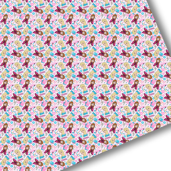 Ice Sisters School Premium Faux Leather
