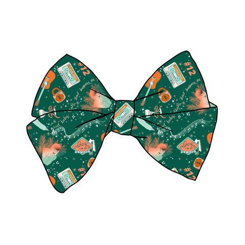 (PREORDER) PRE-TIED BOW-Green Life As A Showgirl