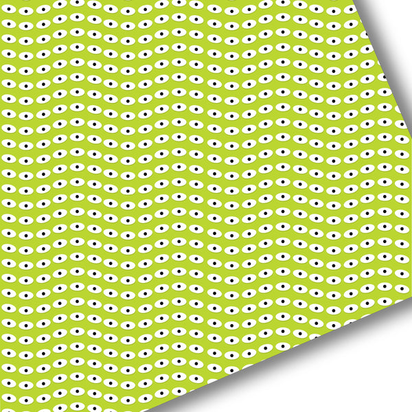 Green Alien Eyes Premium Faux Leather