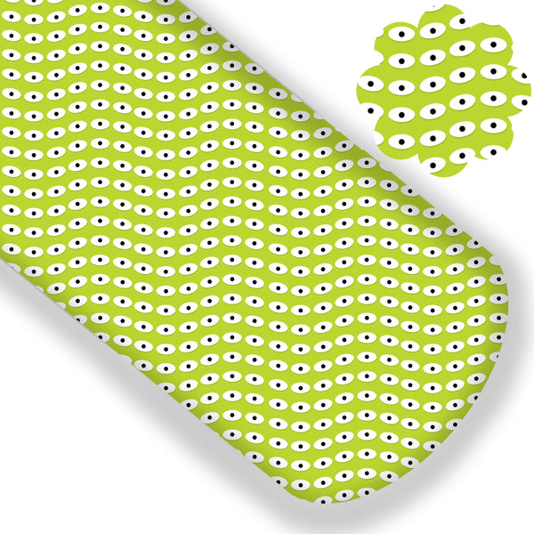 Green Alien Eyes Premium Faux Leather