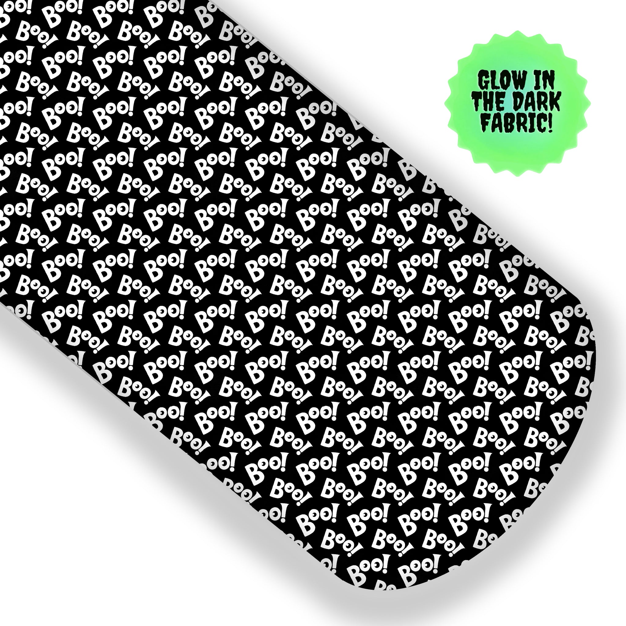 💡**GLOW IN THE DARK** BOO! Premium Faux Leather