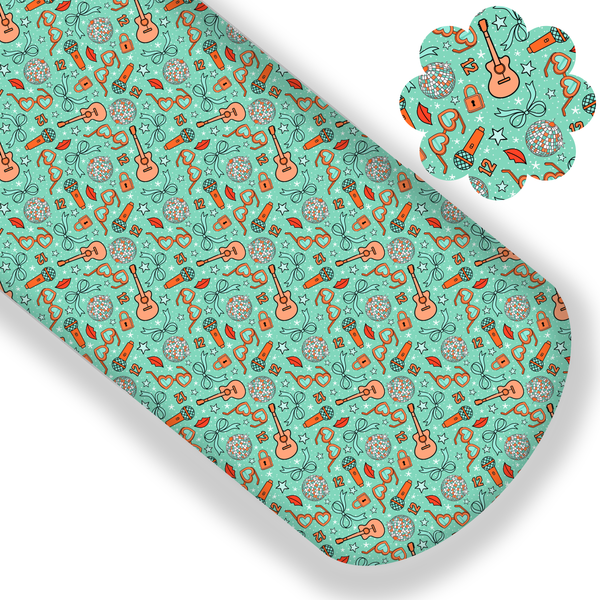Life Of A Showgirl (Mint Green) Premium Faux Leather