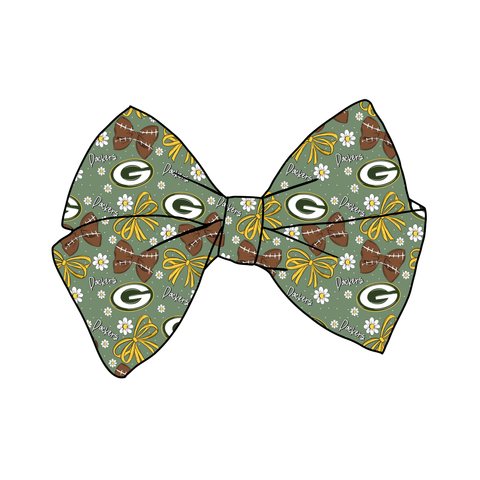 (PREORDER) PRE-TIED BOW-NFL-Packers