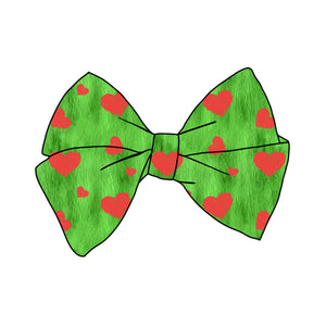 PRE-TIED BOW-Green Guy Love