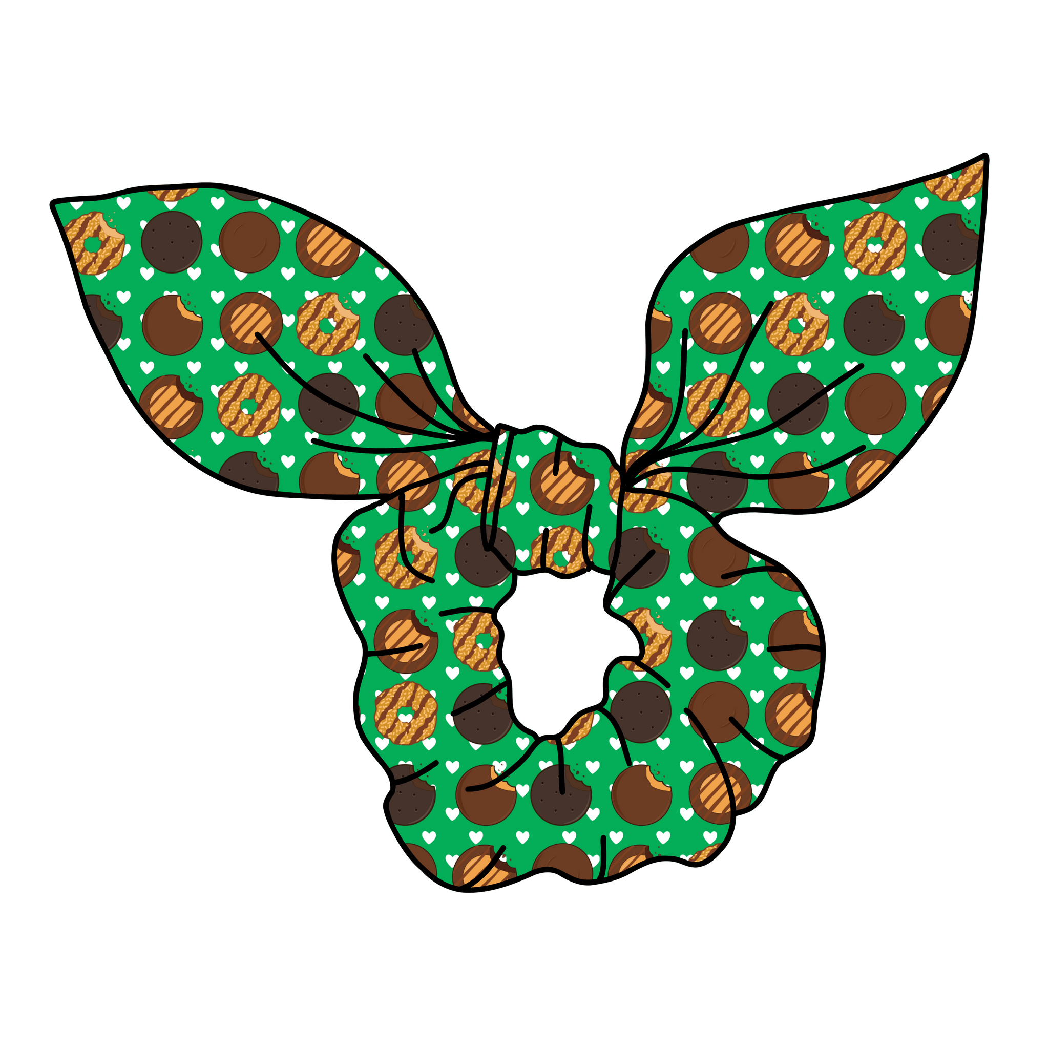 (PREORDER) SCRUNCHIE-Girl Scout Cookies