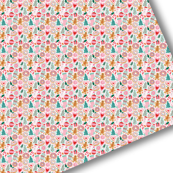 Holly Jolly Sweets Premium Faux Leather