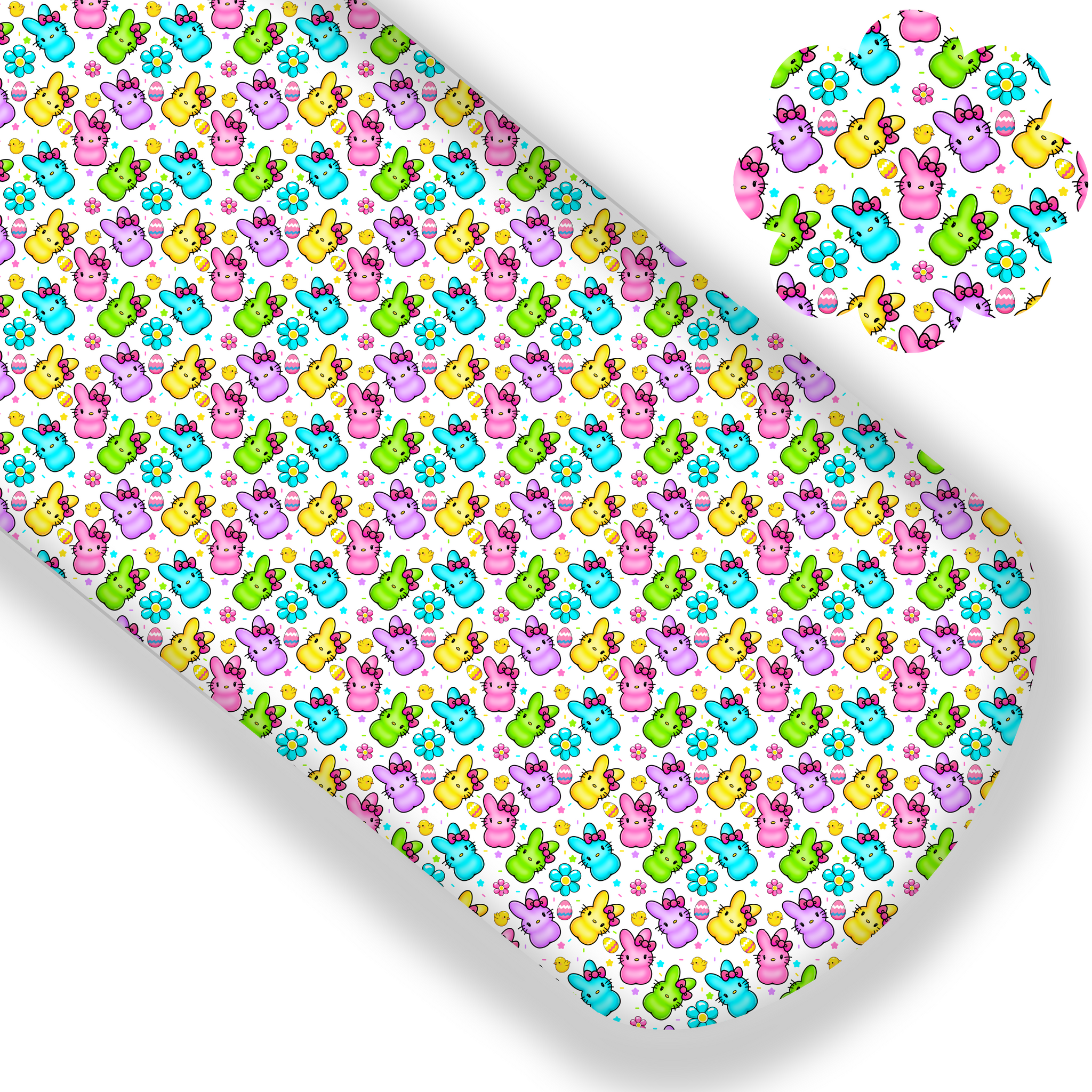 **READY TO SHIP!** Hello Kitty Peeps Premium Faux Leather