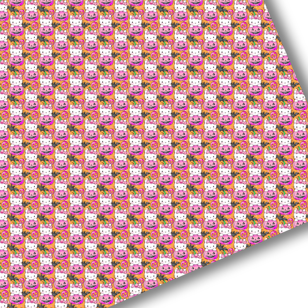Hello Kitty Pumpkins Premium Faux Leather