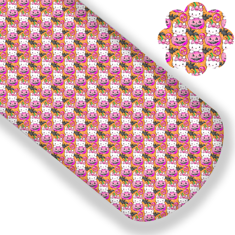 Hello Kitty Pumpkins Premium Faux Leather