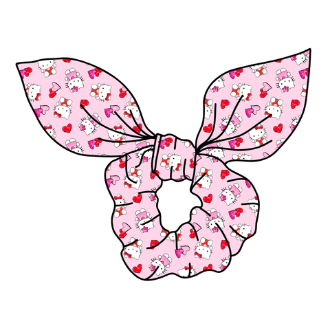 (PREORDER) SCRUNCHIE-Hello Kitty V-Day