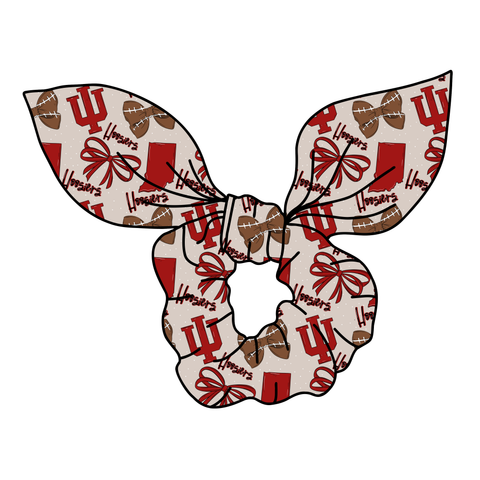 (PREORDER) SCRUNCHIE-College Football-Indiana Hoosiers