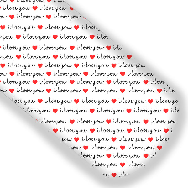 “I Love You" Premium Faux Leather