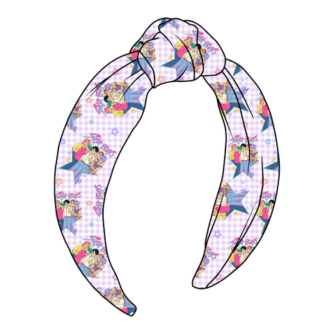 (PREORDER) TOP KNOT HEADBAND-KPop Saja Boys