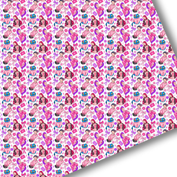 KPop Bow Girls Premium Faux Leather