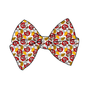 (PREORDER) PRE-TIED BOW-KC Kingdom-Kansas City Chiefs