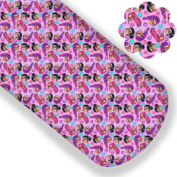 KPop Heart Girls Premium Faux Leather