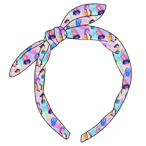 (PREORDER) KNOTTED BOW HEADBAND-KPop Demon Hunters