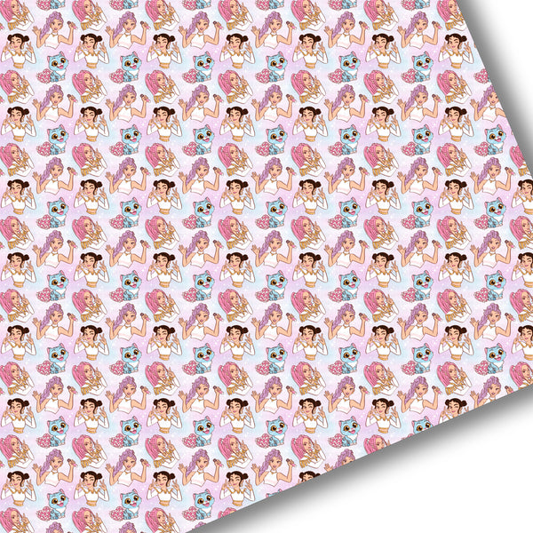 KPop Sparkle Premium Faux Leather