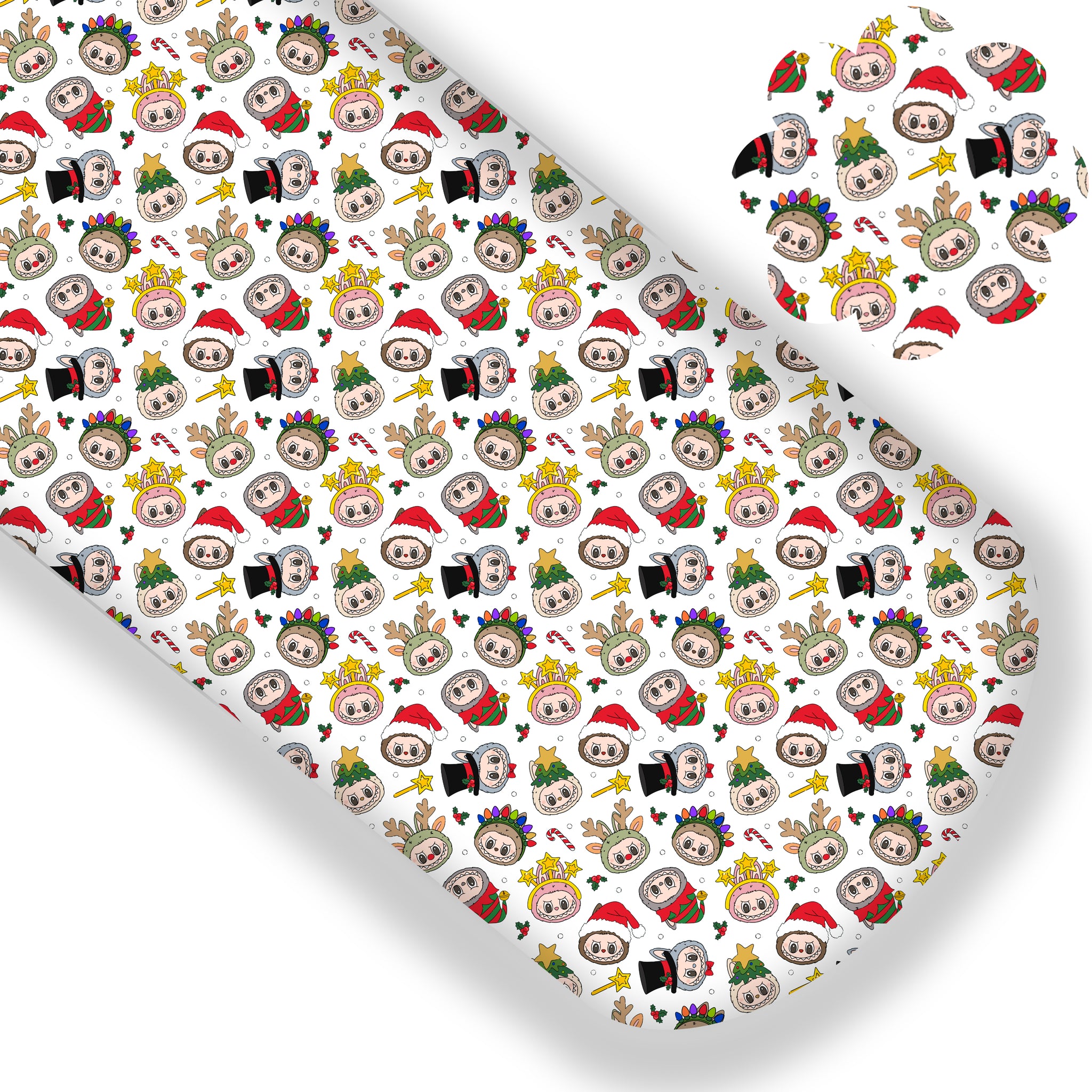 Labu Christmas Premium Faux Leather