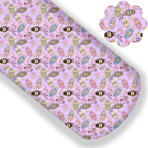 **READY TO SHIP!** Labubu Goes to School Premium Faux Leather