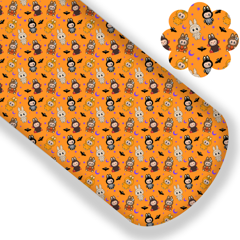 **READY TO SHIP!** Halloween Labubu Premium Faux Leather