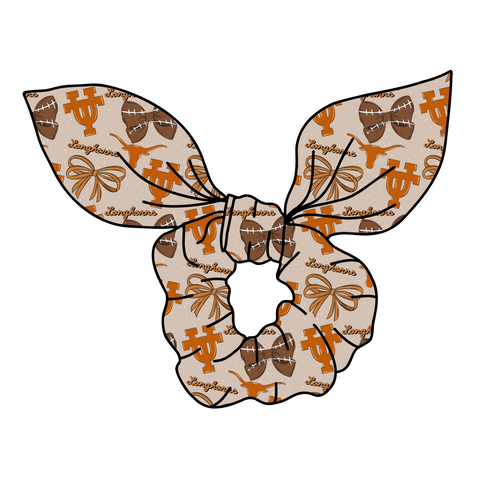 (PREORDER) SCRUNCHIE-College Football-Texas Longhorns