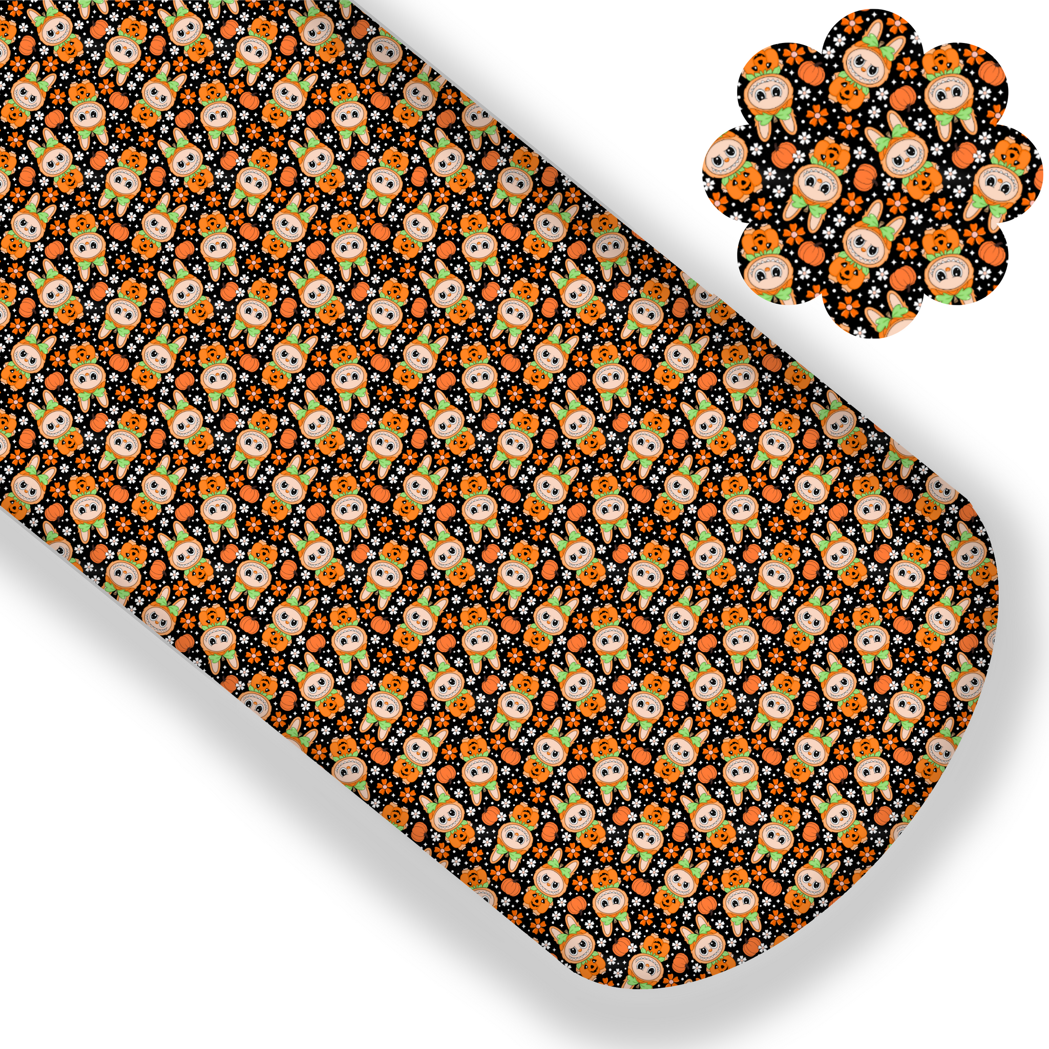 **READY TO SHIP!** Labubu Pumpkins Premium Faux Leather