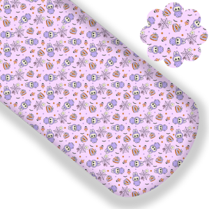 **READY TO SHIP!** Labubu Halloween (Lavender) Premium Faux Leather