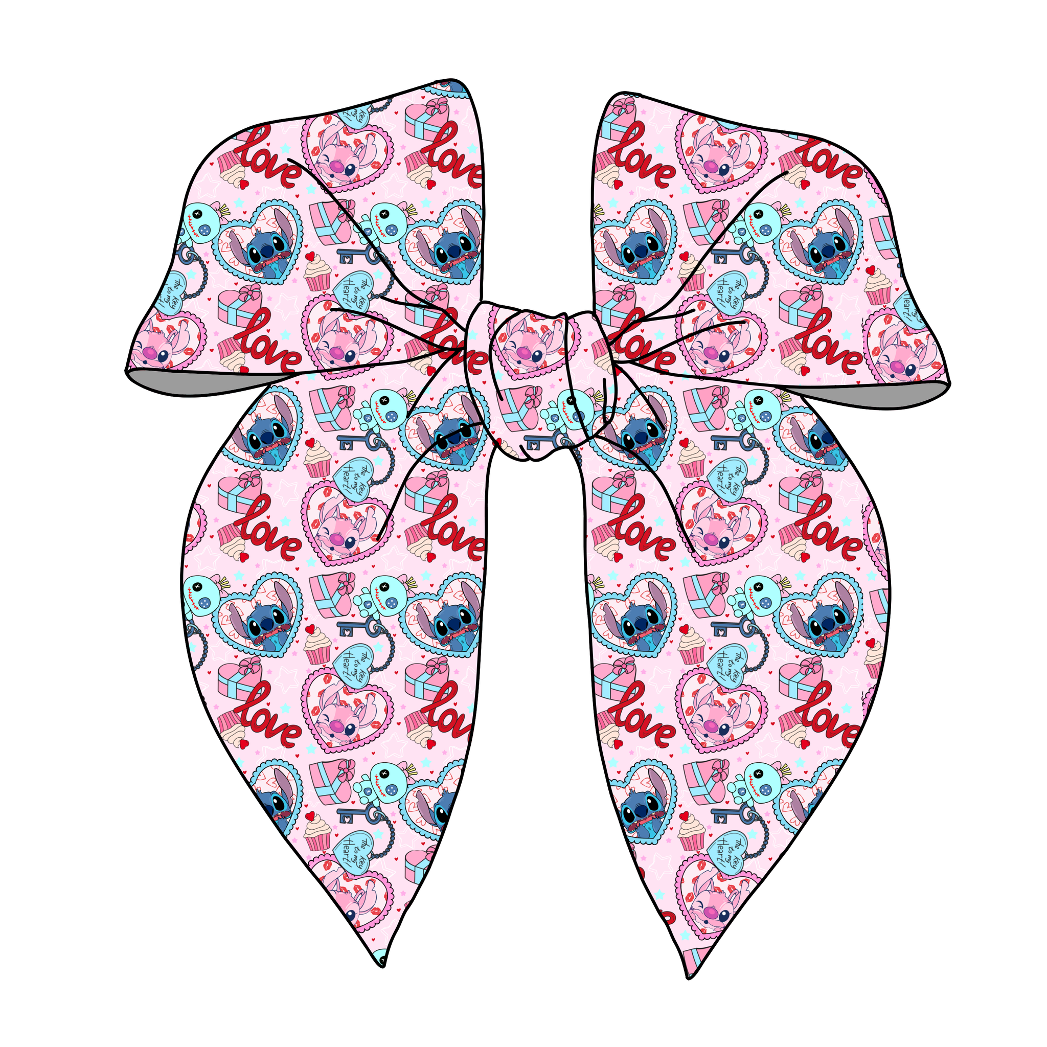 (PREORDER) PRE-TIED SURGED EDGE BOW-Stitch Love