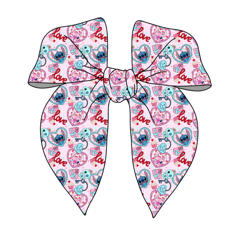 (PREORDER) PRE-TIED SURGED EDGE BOW-Stitch Love