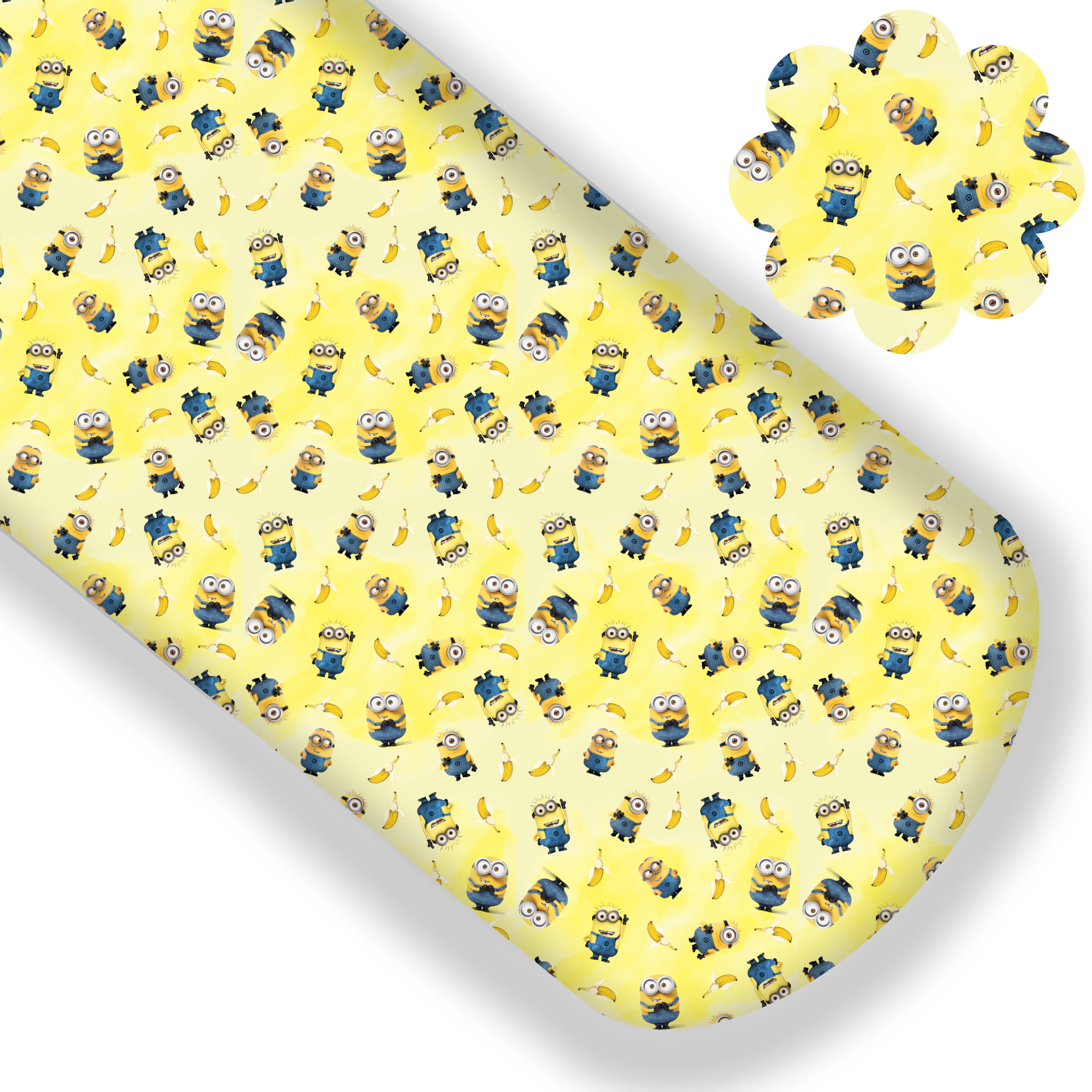 **READY TO SHIP!** Minions-Banana Premium Faux Leather