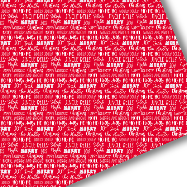 Holly Jolly Premium Faux Leather