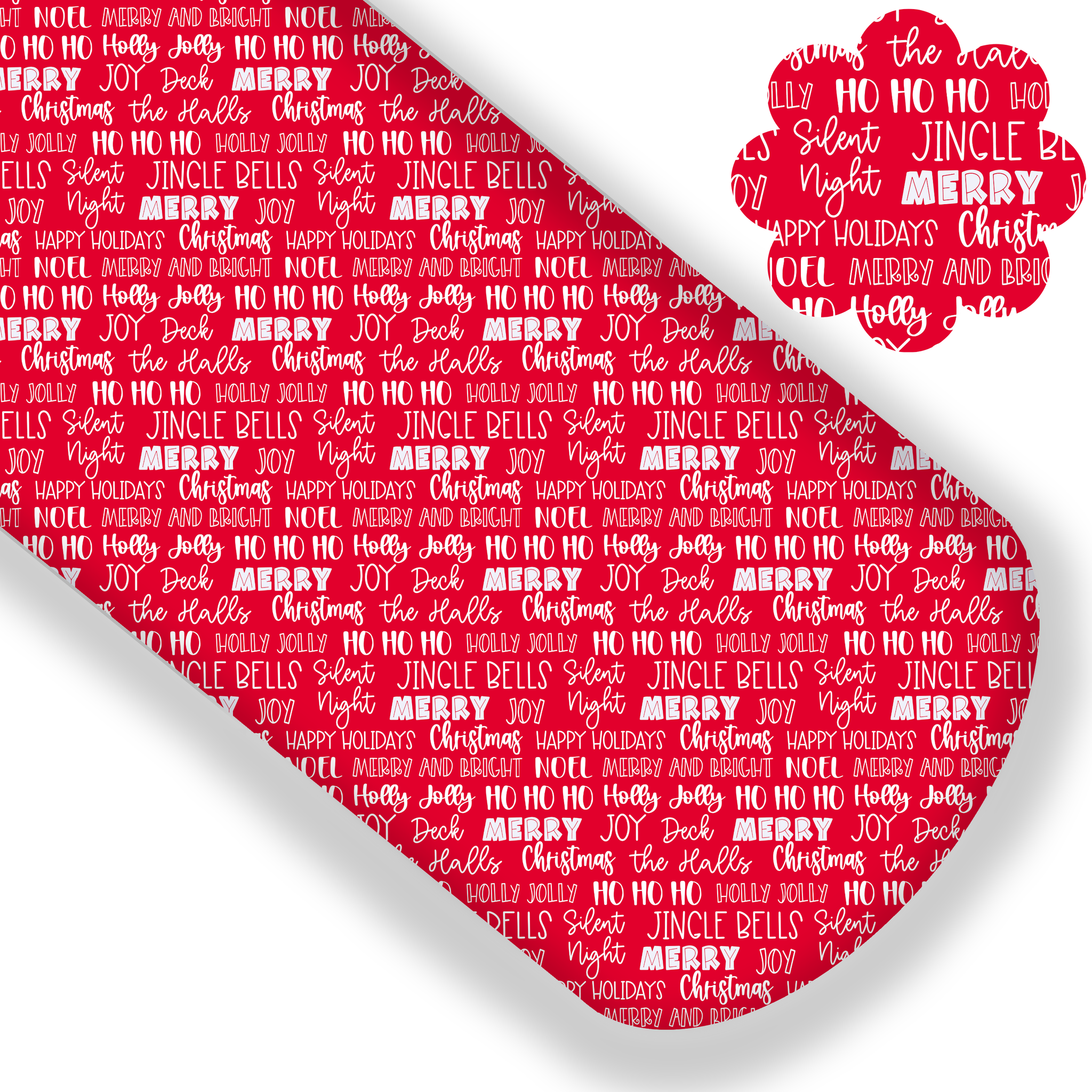 Holly Jolly Premium Faux Leather