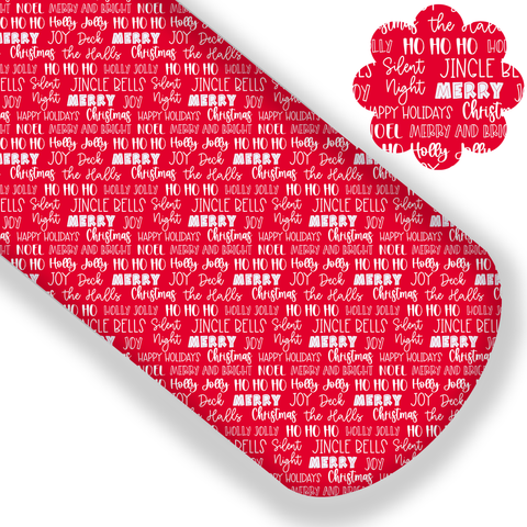 Holly Jolly Premium Faux Leather