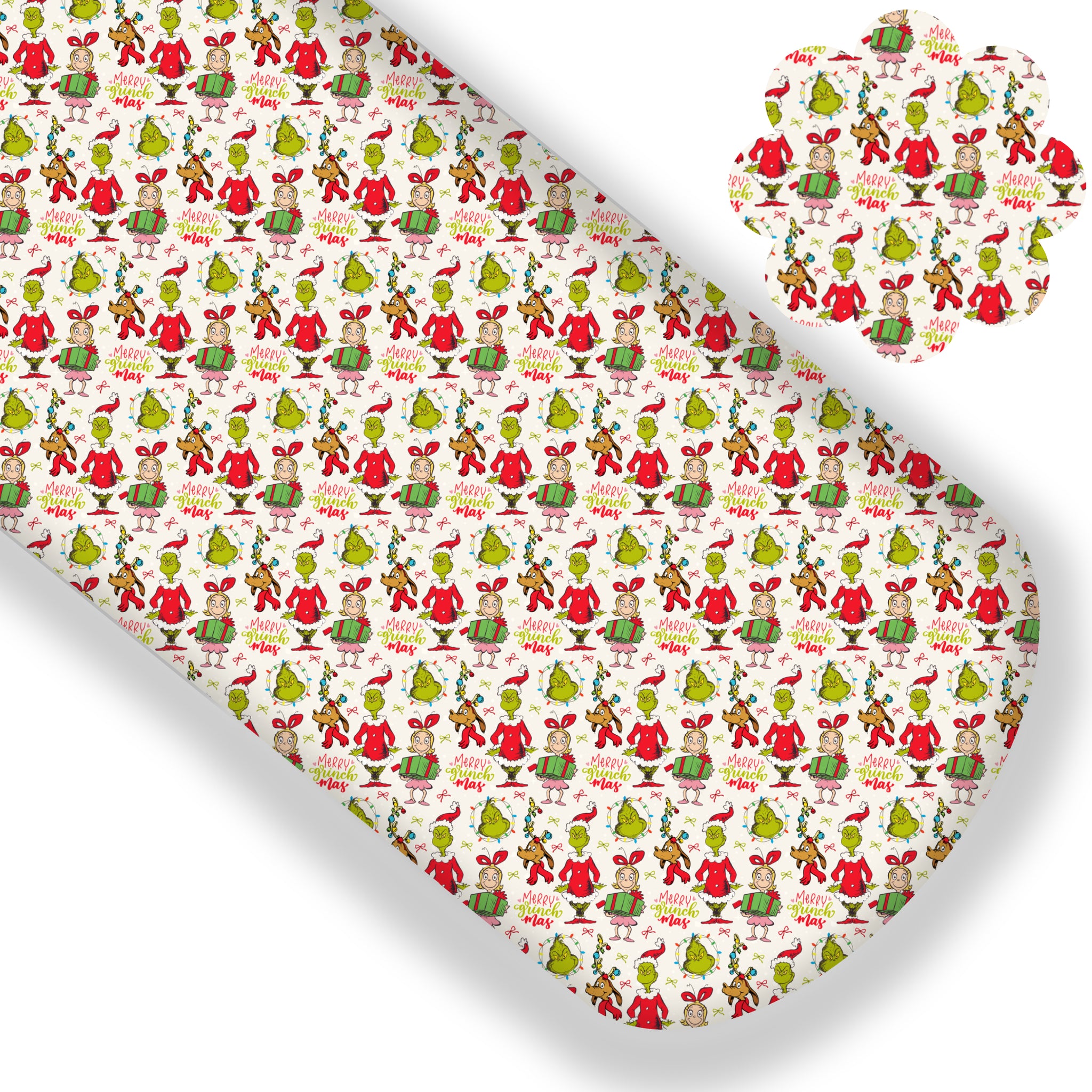 Merry Grinchmas Premium Faux Leather