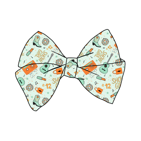 (PREORDER) PRE-TIED BOW-Mint ShowGirl