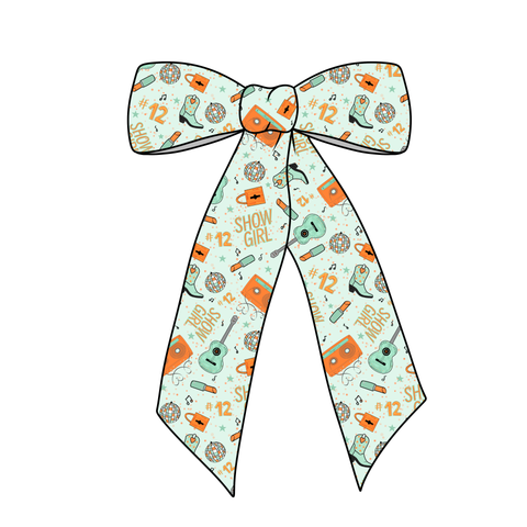(PREORDER) PRE-TIED LONG TAILS BOW-Mint ShowGirl