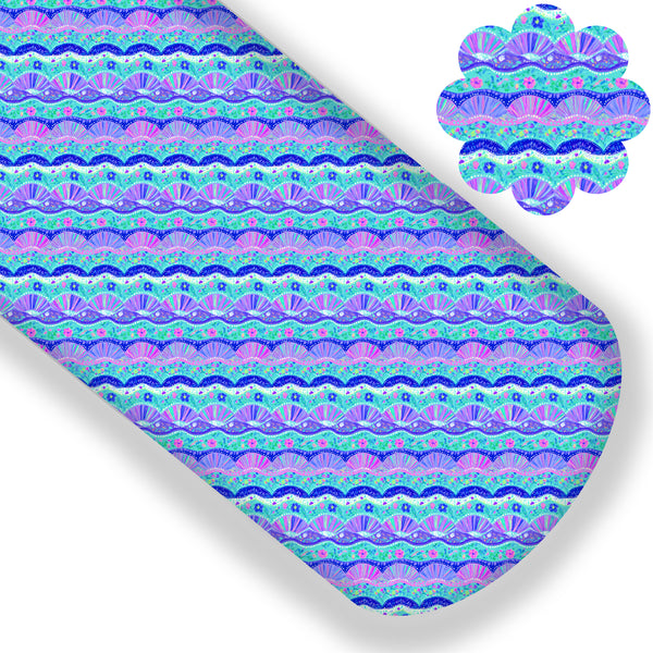 Mermaid Lagoon Premium Faux Leather