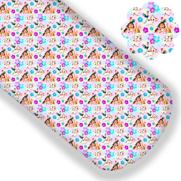 Island Girl Rainbow Premium Faux Leather