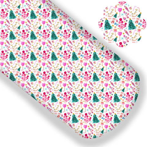 **READY TO SHIP!** Watercolor Nutcracker Premium Faux Leather