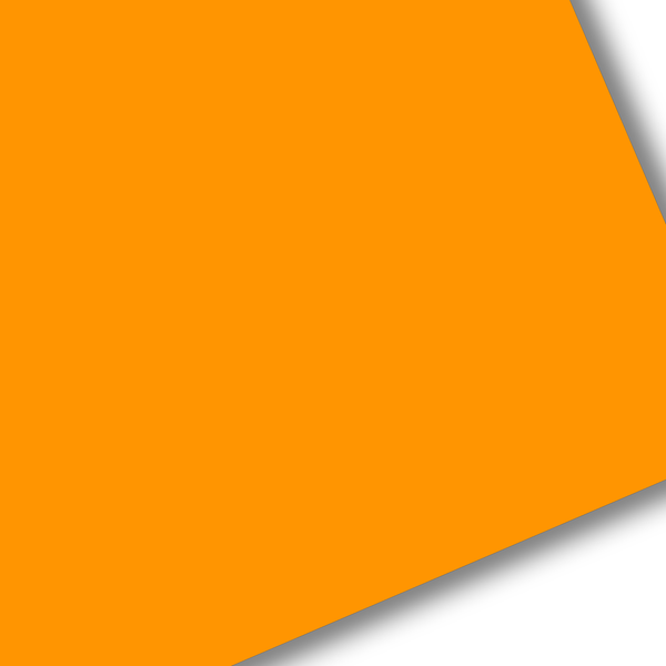 Solid Orange Premium Faux Leather