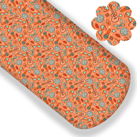 Life Of A Showgirl (Orange) Premium Faux Leather