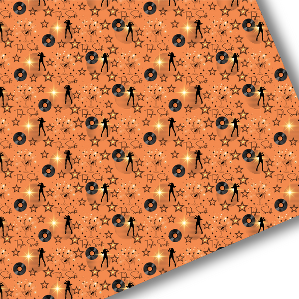 Show Girl Stars Premium Faux Leather