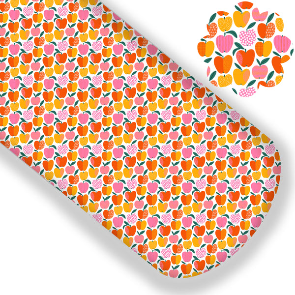 Polkadot Apples Premium Faux Leather