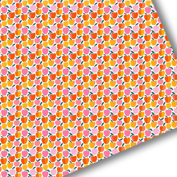 Polkadot Apples Premium Faux Leather