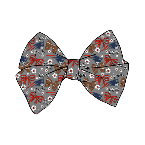 (PREORDER) PRE-TIED BOW-NFL-Patriots