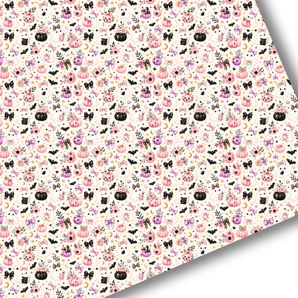 Pastel Halloween Premium Faux Leather