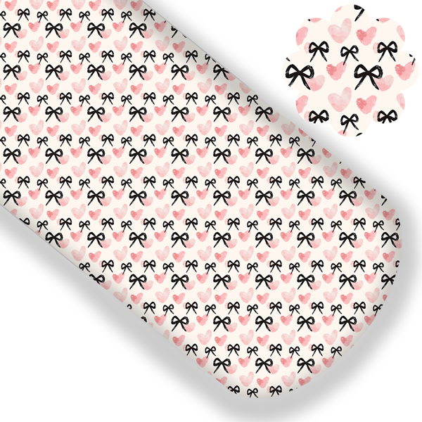 **READY TO SHIP!** Coquette Hearts Premium Faux Leather